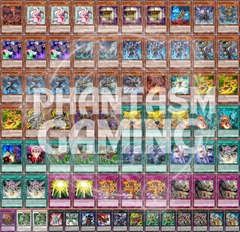 60-Card Infernoid Zoodiac Deck Omega Tigermortar Drident Yugioh